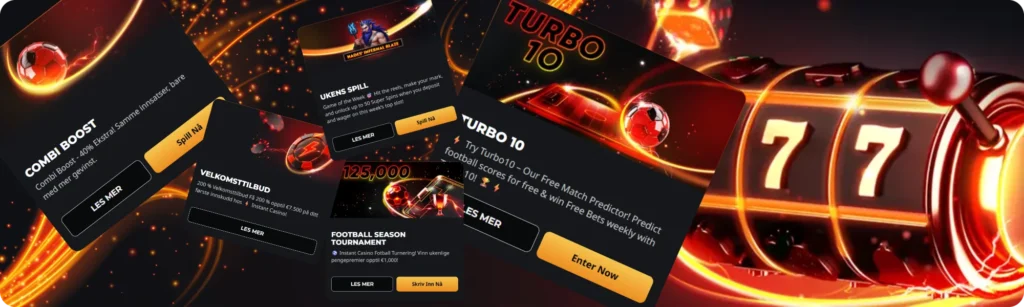 Bonuser Instant Casino